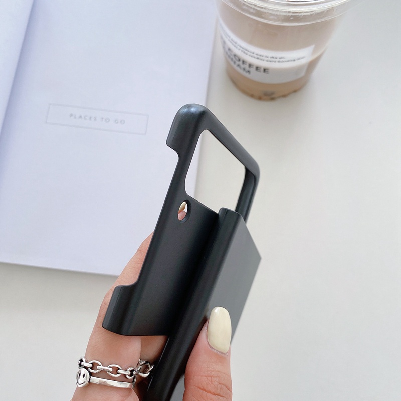 Ốp Điện Thoại PC Cứng Nhám Siêu Mỏng Chống In Dấu Vân Tay Cho Samsung Galaxy Z Flip4 5G Flip 3 ZFlip1 / 2