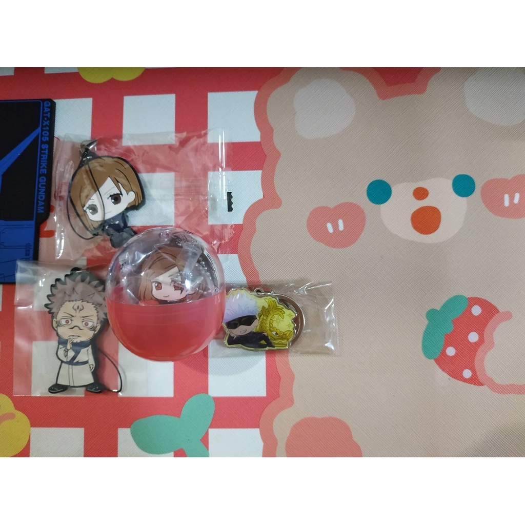 Tổng hợp móc khóa, huy hiệu, goods mô hình nhân vật Anime Jujutsu Kaisen/Chú Thuật Hồi Chiến JJK P1