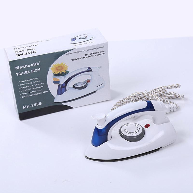 Bàn ủi hơi nước du lịch mini Hetian (Bàn ủi hơi nước gấp gọn du lịch, Bàn là mini)-Hetian Travel Iron 700W [DYD258]