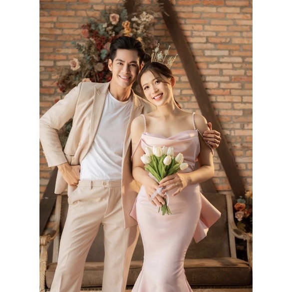 MS1304y ĐẦM BODY ĐUÔI CÁ CỔ ĐỔ NƠ LƯNG  ( đầm, nơ lưng) full size S/M/L/XL