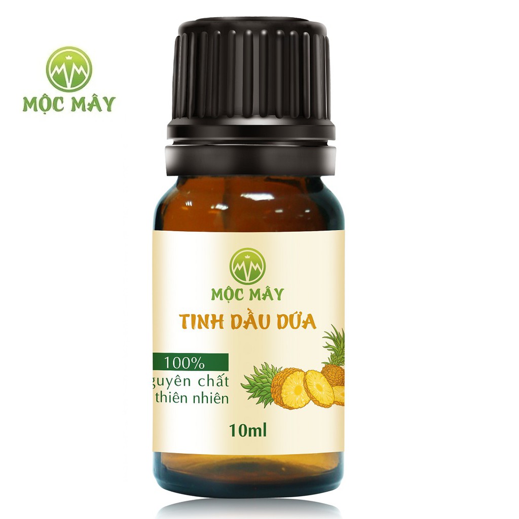 Tinh dầu dứa (thơm) 10ML nguyên chất cao cấp Mộc Mây (Có kiểm định bộ y tế, chất lượng vượt trội)