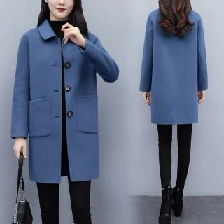 Áo dạ ép dáng xuông