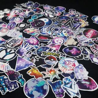 Combo sticker siêu hot Set galaxy