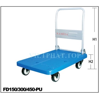 Xe kéo hàng 4 bánh tải 120kg