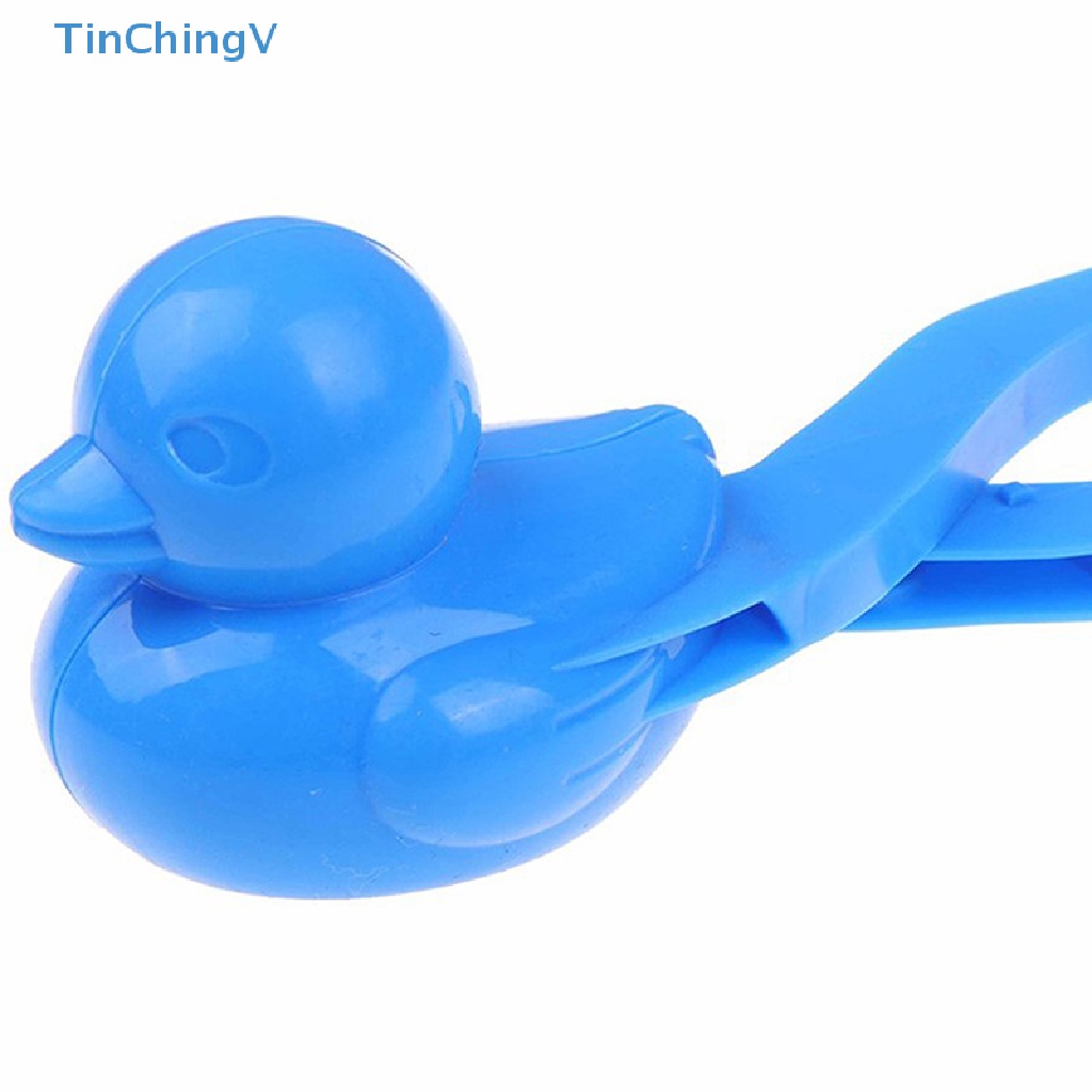 1 Khuôn Kẹp Làm Quả Cầu Tuyết Hình Chú Vịt Vui Nhộn Cho Bé