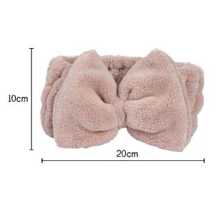 Băng Đô Mềm Co Giãn Thắt Nút Dành Cho Nữ Rửa Mặt