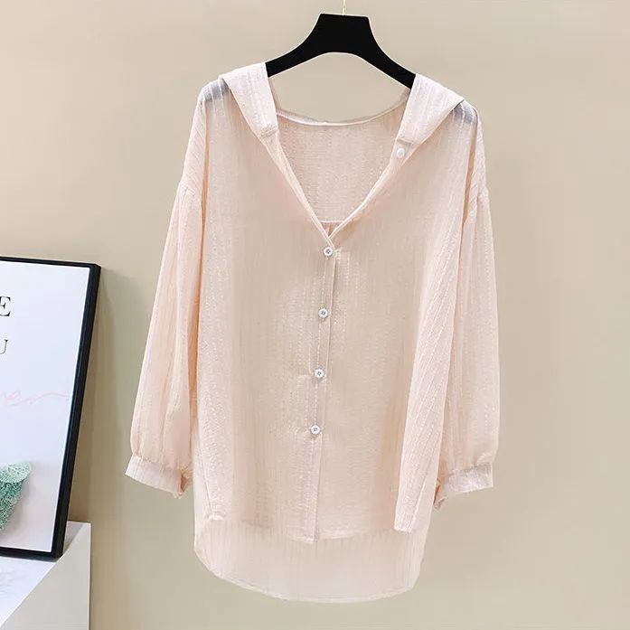 Jiashucheng Bộ Áo Sơ Mi Ba Dây Ôm Eo Nhỏ Phong Cách Mới Mùa Hè Cho Nữ