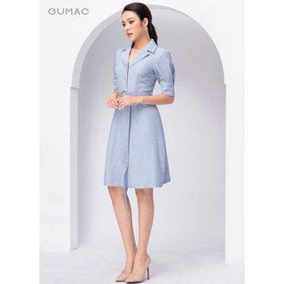 Đầm nữ bố trụ GUMAC DA10221