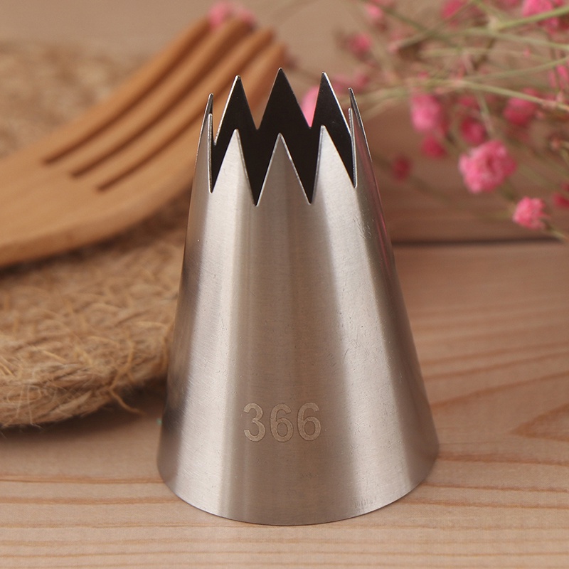 Vòi Phun Kem Cỡ Lớn Trang Trí Bánh Chuyên Dùng # 366