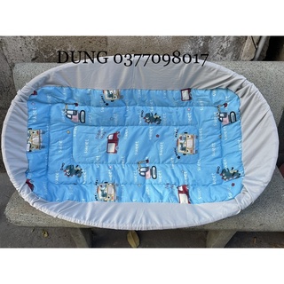 Bộ nôi tre kèm đệm bọc cho bé yêu