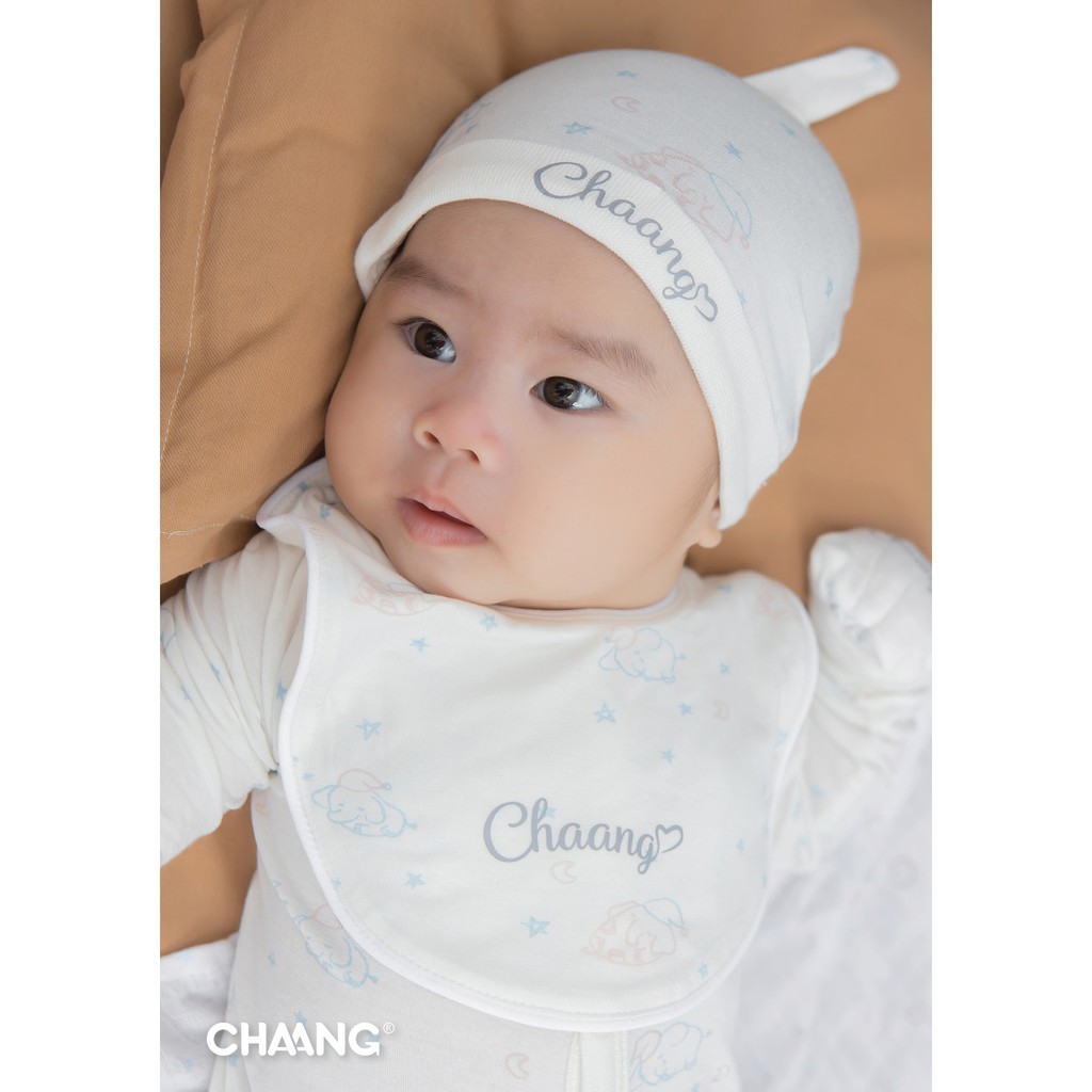 Bộ quần áo dài cúc giữa cho bé chaang trắng dreamy