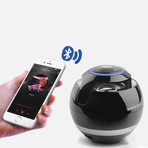Loa trứng blutooth di động 360, có đèn led đẹp mắt.