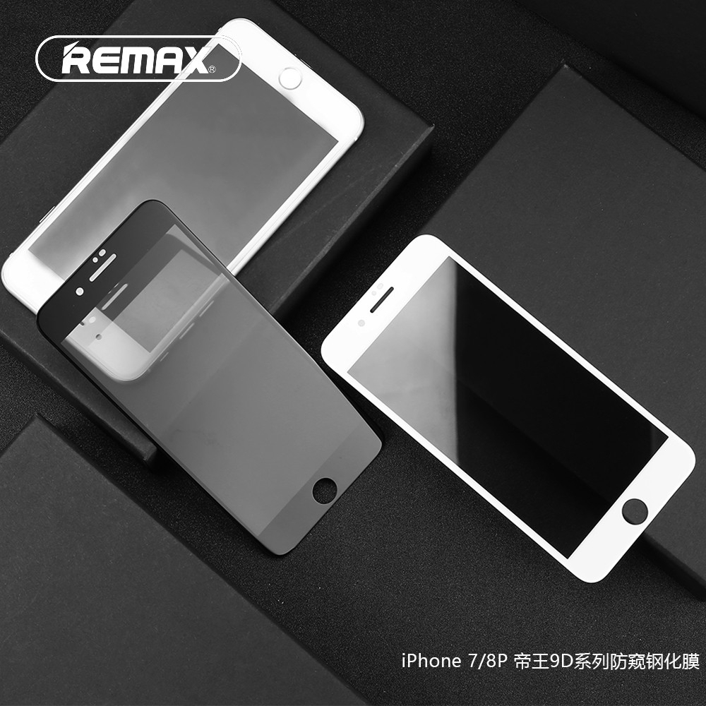 Bộ kính cường lực bảo vệ màn hình Iphone REMAX 9D
