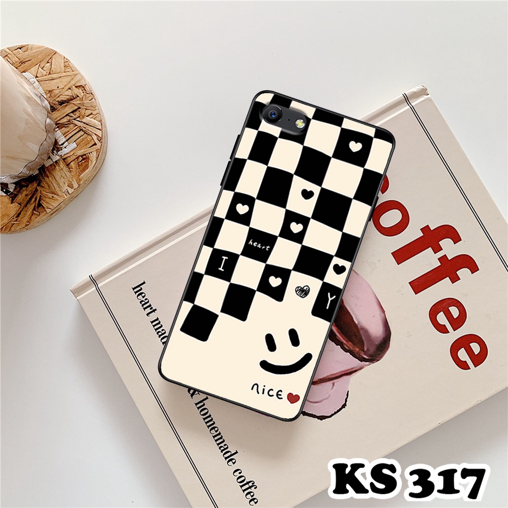 Ốp lưng Oppo A39 - Oppo A57 - Oppo F3 Lite - Ốp in hình họa tiết caro - Chất liệu TPU siêu bền, sang trọng