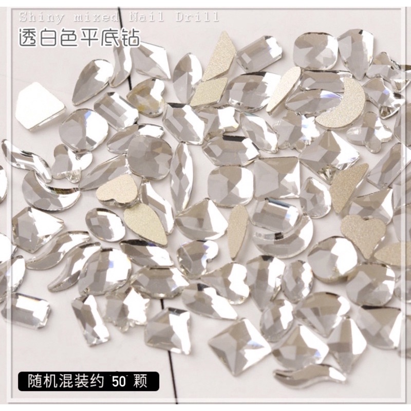 Set 50 đá chân bằng mix