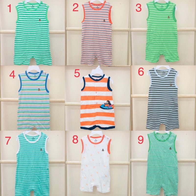 Body đùi ba lỗ sát nách Baby Gap xuất dư xịn cho bé trai