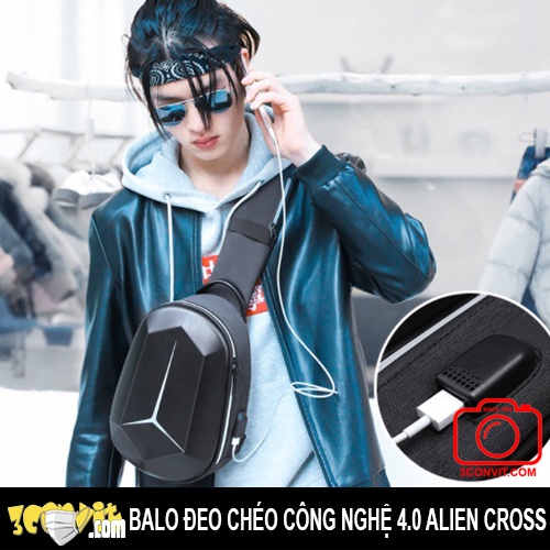 Balo đeo chéo công nghệ 4.0 Alien Cross