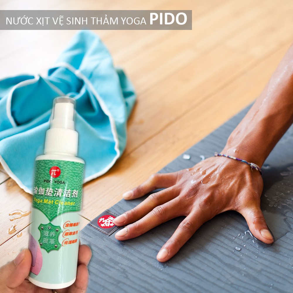 Nước Xịt Vệ Sinh Thảm Tập Yoga Pido chính hãng YO25