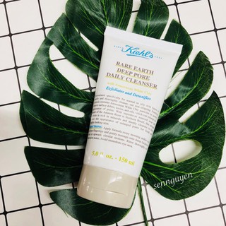 Sữa rửa mặt đất sét Rare Earth Deep Pore Daily Cleanser