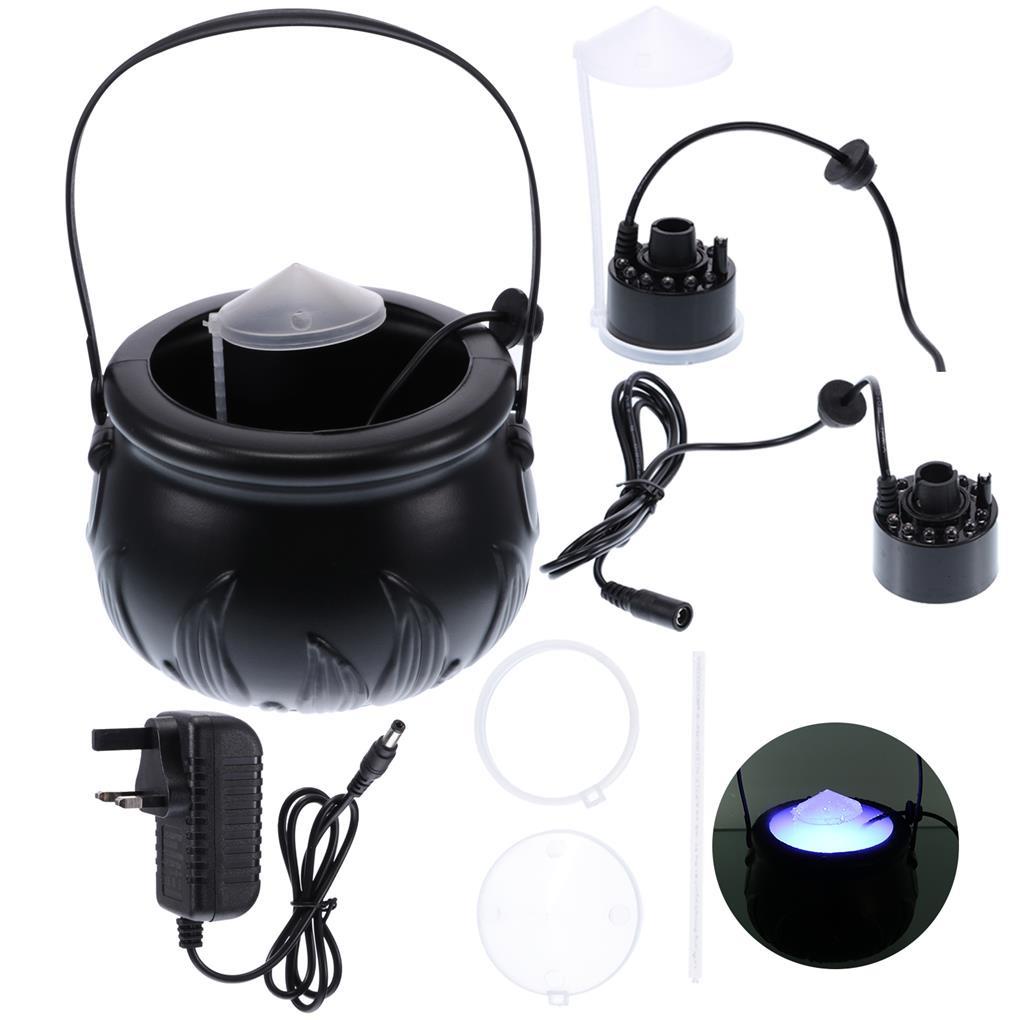 [doublelift Vn] Đèn LED Hình Phù Thủy Thay Đổi Màu Sắc Trang Trí Không Khí Cho Lễ Halloween