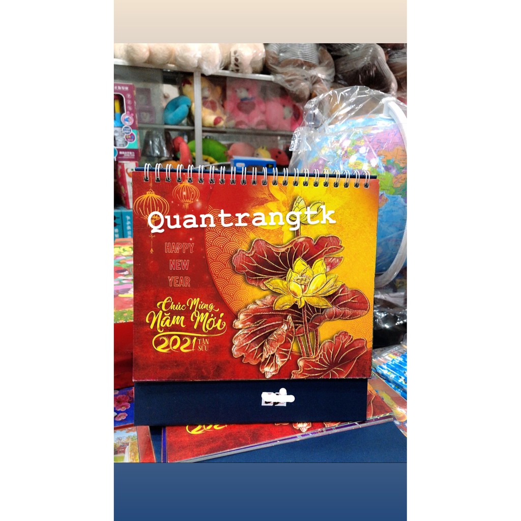 Lịch để bàn 2021