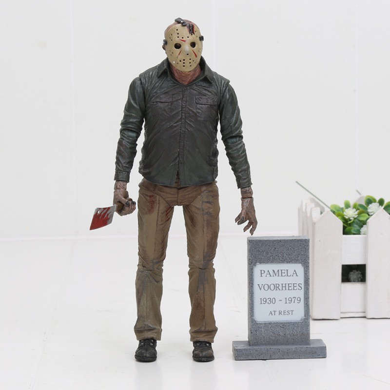 Tượng nhân vật Jason Voorhees phim Friday the 13th The Final Chapter cao 18cm