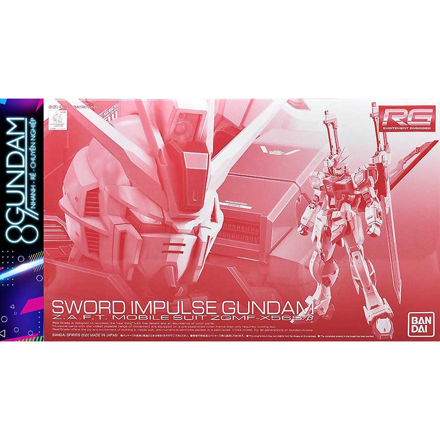 Mô Hình Lắp Ráp Gundam RG Sword Impulse