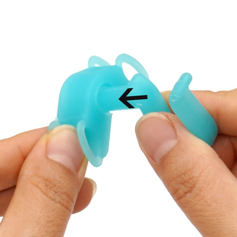 [Hàng mới về] Set 3 dụng cụ hỗ trợ mở miệng nha khoa chất liệu silicon mềm tiện dụng