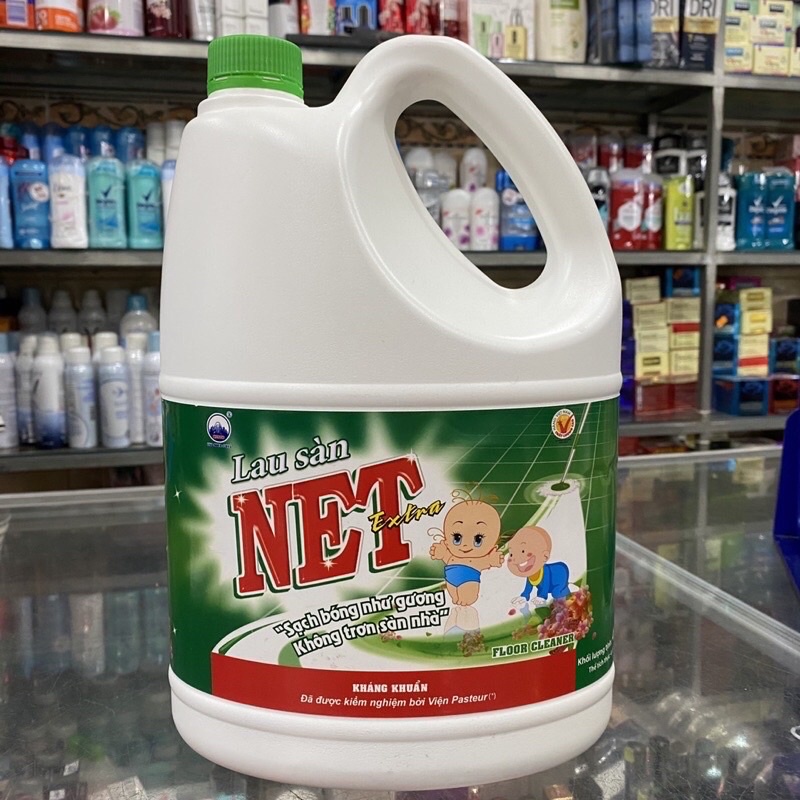 Nước lau sàn nhà NET Extra can 4kg