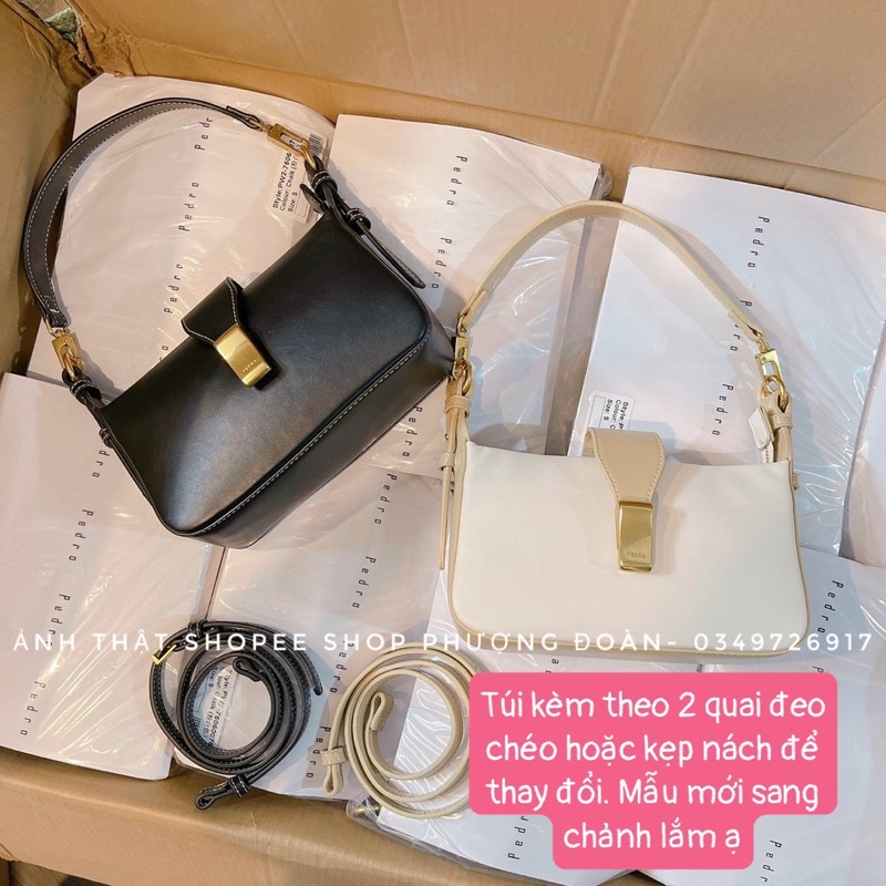 Túi kẹp nách P new 2022 kèm 2 quai đeo size 21cm