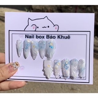 Nail box móng up thiết kế kèm keo dũa