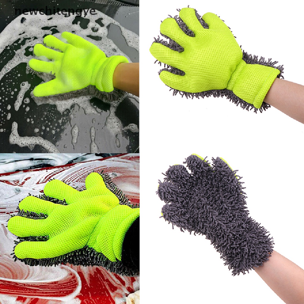  1 Găng tay bông vệ sinh làm sạch xe ô tô