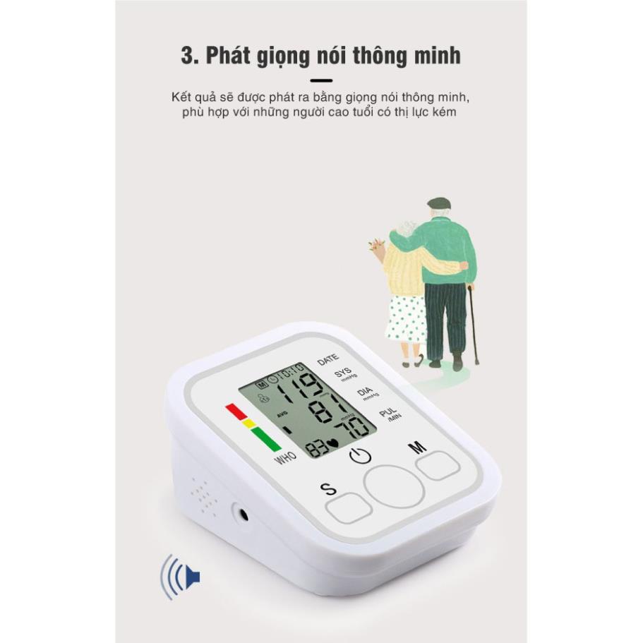 Máy Đo Huyết Áp Bắp Tay Tự Động FUSAKA FS-E8