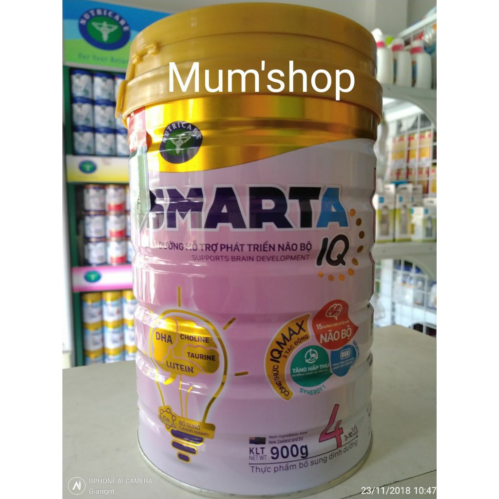 Sữa Nutricare SmartA 4 -900g