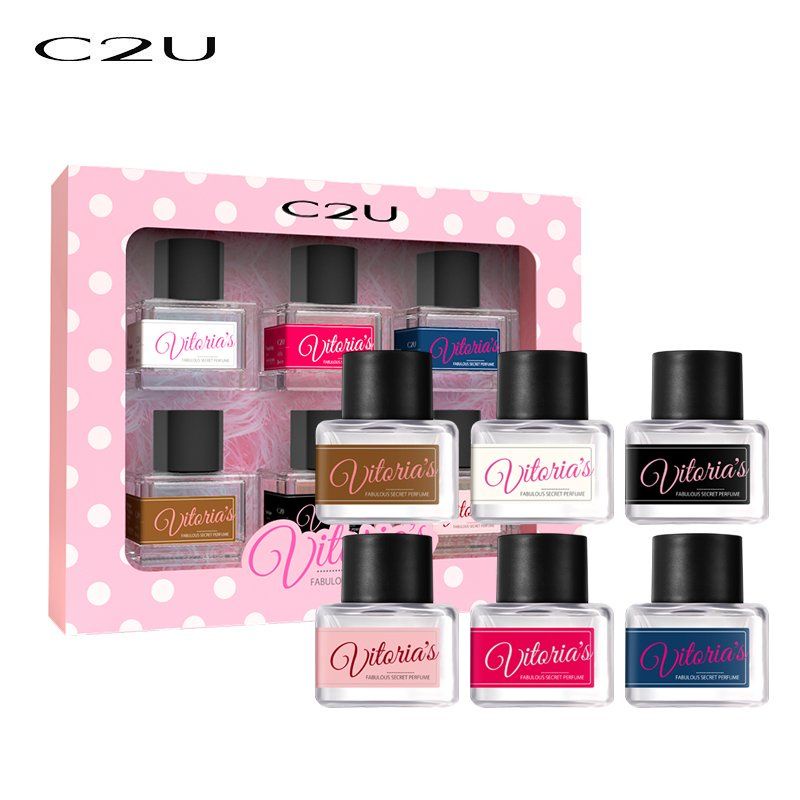 Nước hoa vùng kín Victoria cao cấp - Set 6 lọ 7ml nhiều mùi hương giúp khử mùi hôi, kháng khuẩn, lưu hương tốt C2U