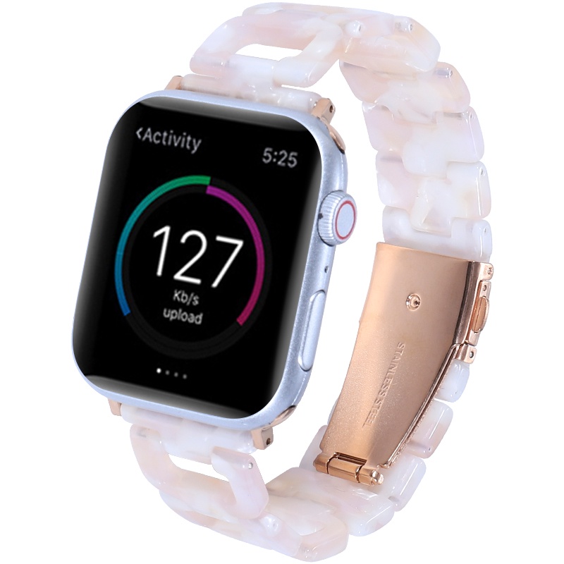 Dây Đeo Nhựa Cho Đồng Hồ Thông Minh Apple Watch 49mm 41mm 45mm iwatch ultra 8 7 6 5 4 3 38mm 40mm 42mm 44mm
