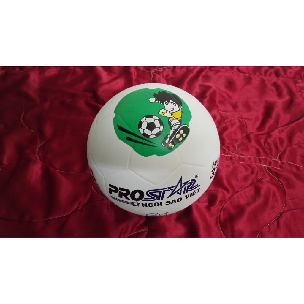 QUẢ BÓNG ĐÁ CAO SU PROSTAR SIZE SỐ 3, BÓNG ĐÁ TRẺ EM CAO CẤP S.T