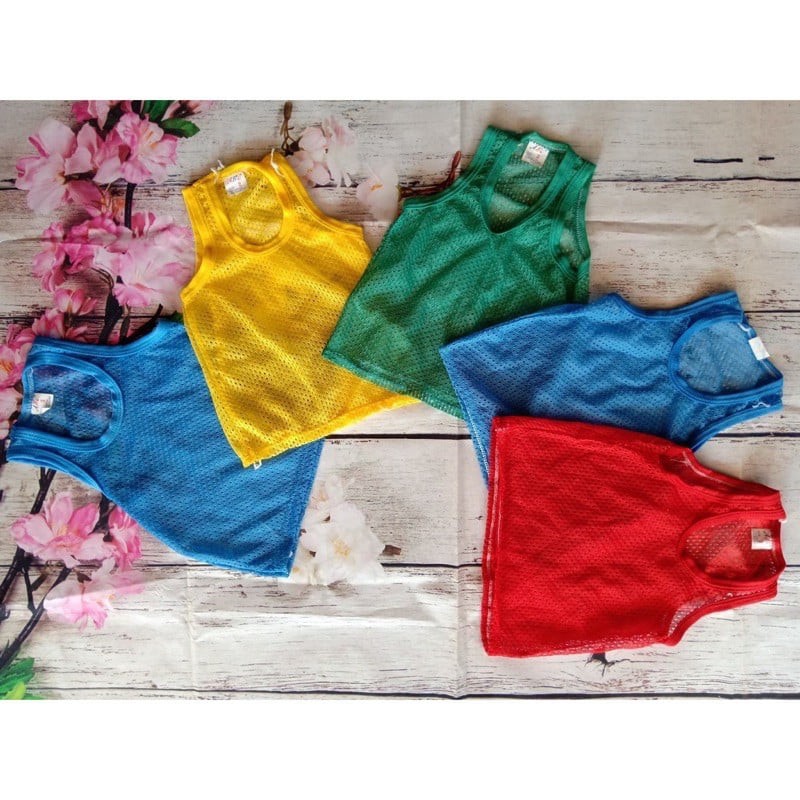 Áo ba lỗ bé trai bé gái thun lưới mùa hè hàng xuất xịn