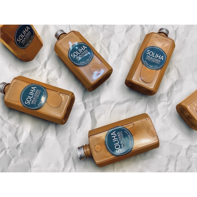 COMBO 50C CHAI DẸP VUÔNG 500ML KÈM NẮP NHÔM F28