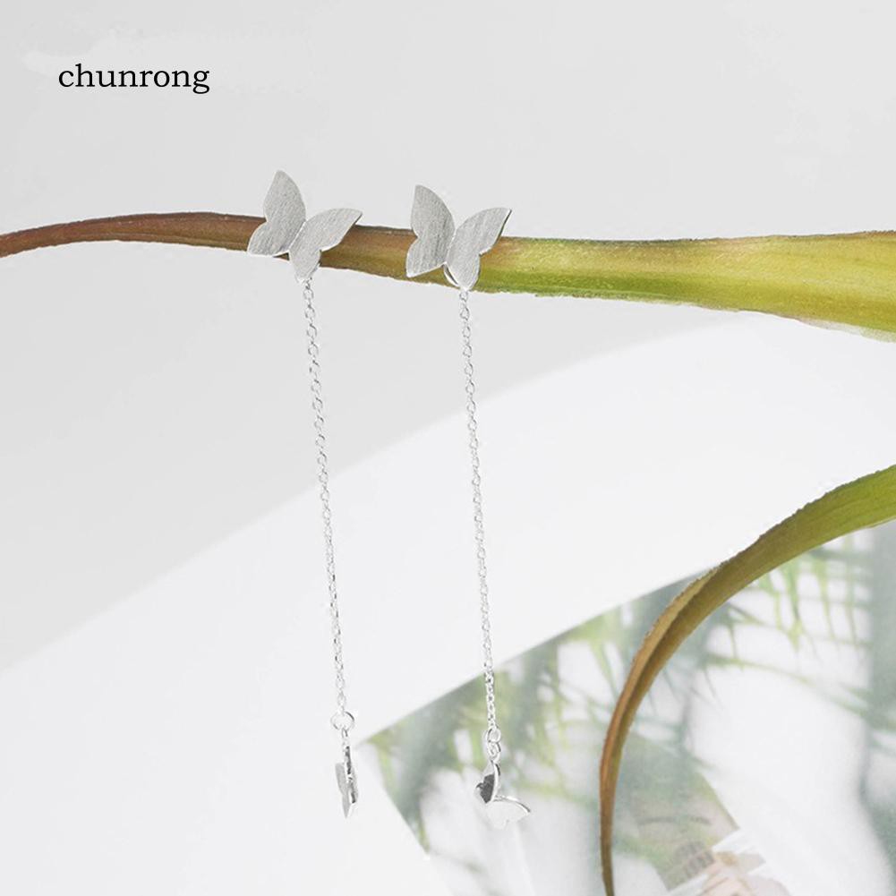 Bông Tai Hình Bướm Đôi Thời Trang Cho Nữ