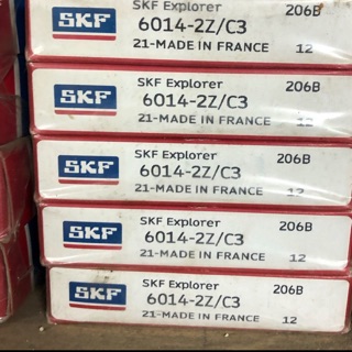Vòng bi skf 6014-2z/c3 vòng bi công nghiệp đạn bạc chính hãng