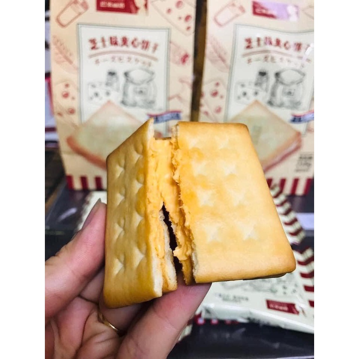 Bánh quy kẹp Phomai Pamiriter gói 218gr