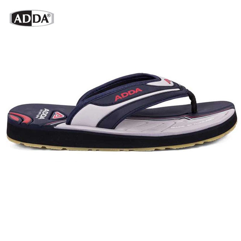 Dép Thái Lan nam ADDA xốp êm 2535- XANH NAVY