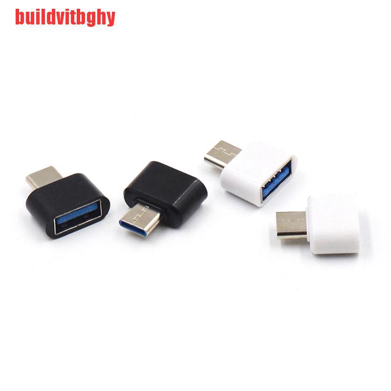 (Mua-C) Bộ 2 Cái Chuyển Đổi Usb Type C Đực Sang Usb 2.0 Cái Otg