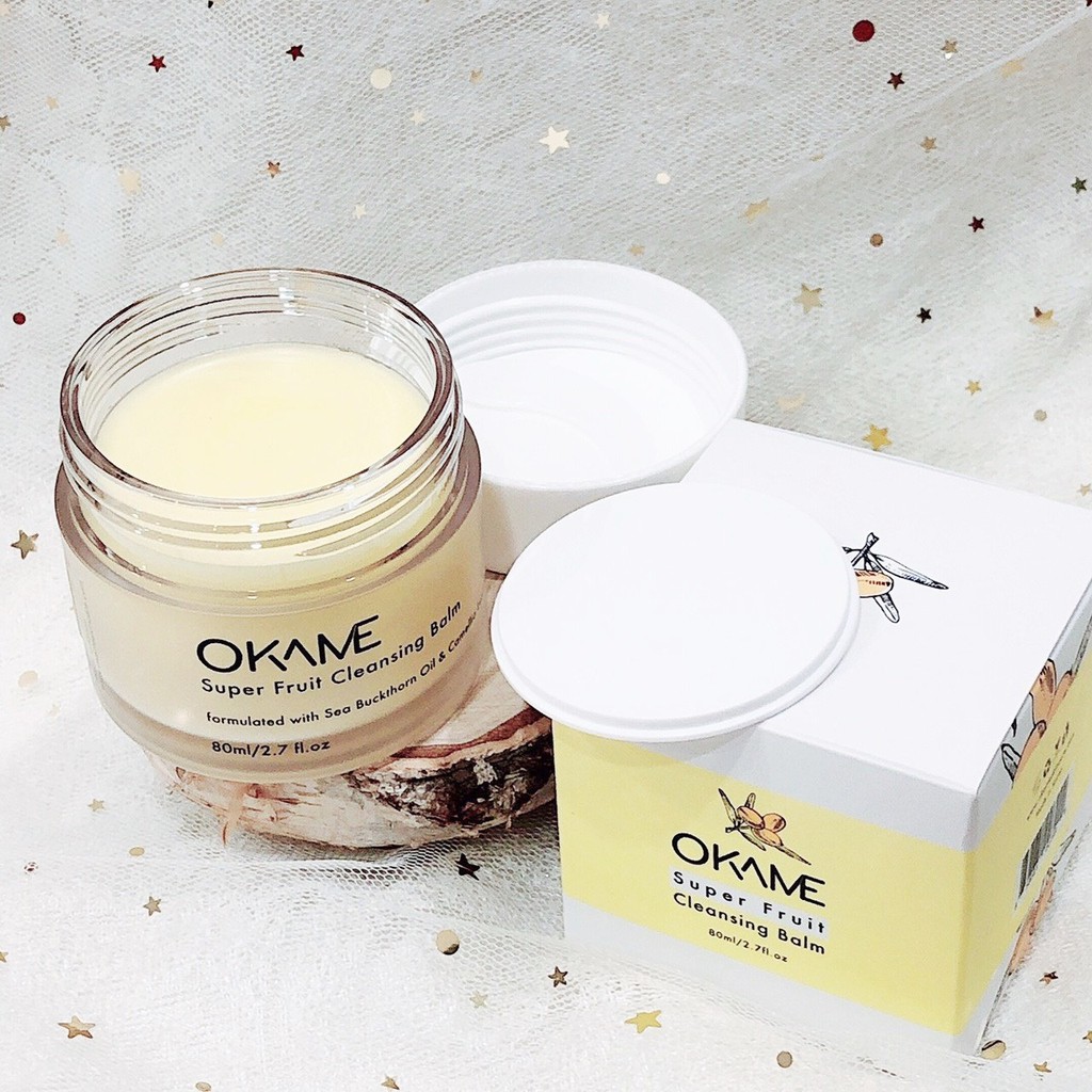 Sáp Tẩy Trang Okame Super Fruit Cleansing Balm - 80ml