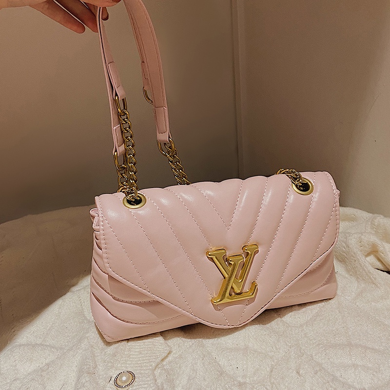 LOUIS VUITTON Túi Đeo Chéo Thể Thao Du Lịch Phối Khóa Kéo Họa Tiết LV Thời Trang