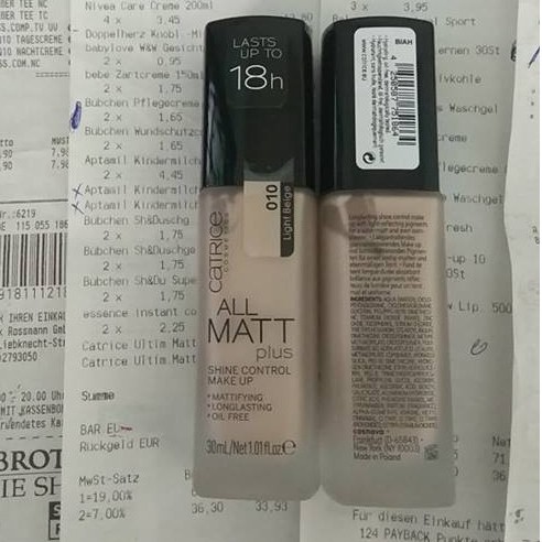 Kem Nền Catrice All Matt Plus 18h | Hàng Đức | Có Bill | BigBuy360 - bigbuy360.vn