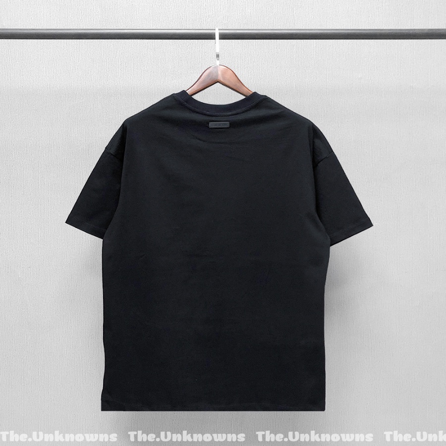 ⚡️[BEST QUALITY]⚡️-FEAR OF GOD FOG Season 7 main line BASEBALL flocking letters high street trend loose short-sleeved