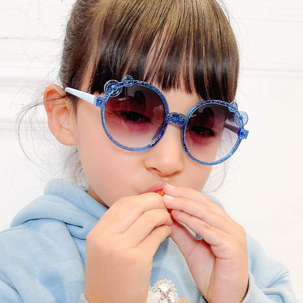 Kính Mát Gọng Tròn Họa Tiết Hoạt Hình Dành Cho Bé Trai