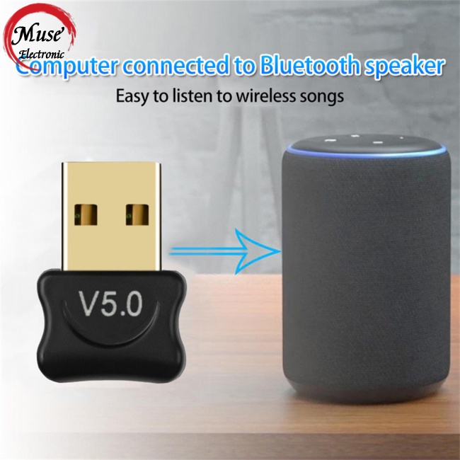 Usb Nhận Tín Hiệu Bluetooth 5.0 Không Dây V5.0 Cho Máy Tính
